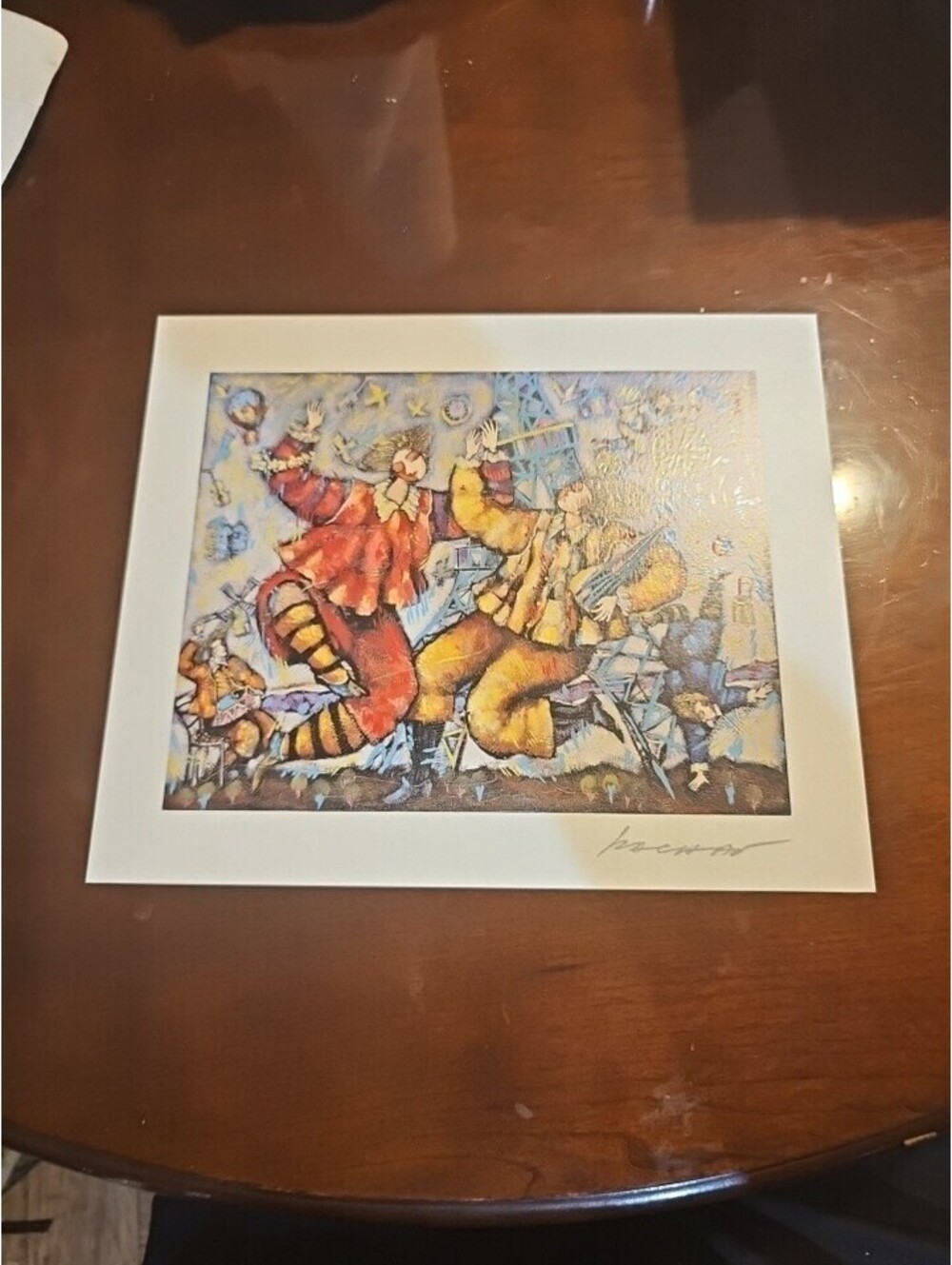 SIGNED SERIOLITHOGRAPH BY MICHAEL KACHAN "EIFFEL SONG" 1999 WITH COA Park West